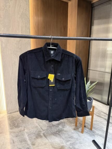 Buy G-star RAW G Star Raw Cod Roy Black Double Pocket Shirts Online in India - Bootery