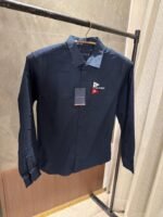 Tommy Hilfigher Navy Blue Back Print Shirt - Best Price Online - Bootery