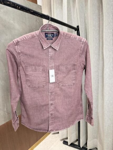 Ralph Lauren Pink Denim Shirt Imported Price in India - Buy at Bootery