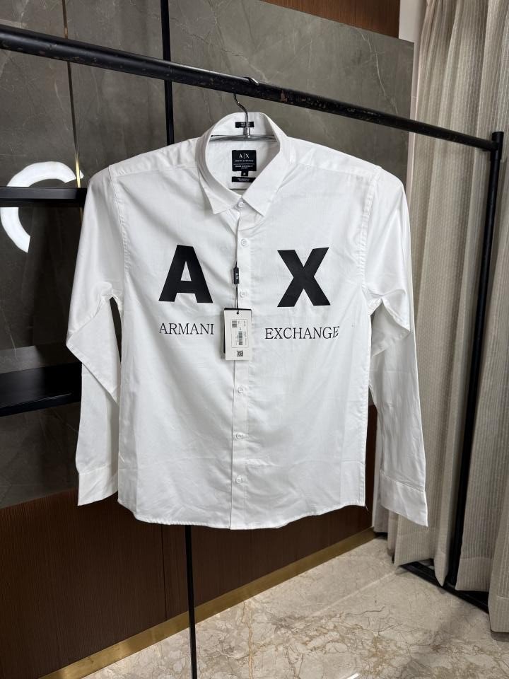 Sale Armani Axchange Front Printed Premium Shirt - Image 2