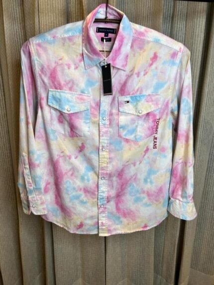 Tommy Hilfiger Tye Dye Printed Premium Shirt Price in India - Style 2 - Buy at Bootery