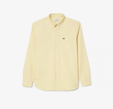 Lacoste Lime Premium Cotton Fit Shirt - Best Price Online - Bootery