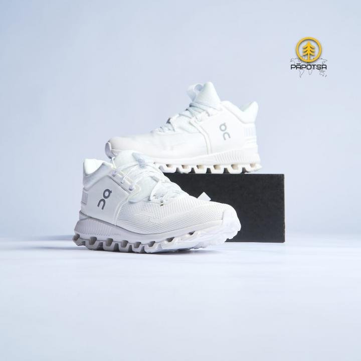 On Cloud Hi Edge white Shoes Price in India - Buy at Bootery - Image 3
