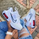 Nike Air Max Tube 2024 White Red Shoes - Best Price Online - Bootery