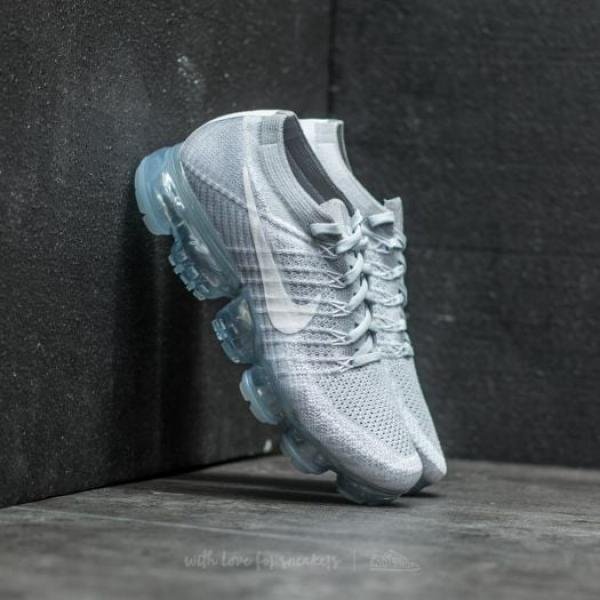 Nike Air VaporMax Flyknit Grey Shoes - Best Price Online - Bootery - Image 6