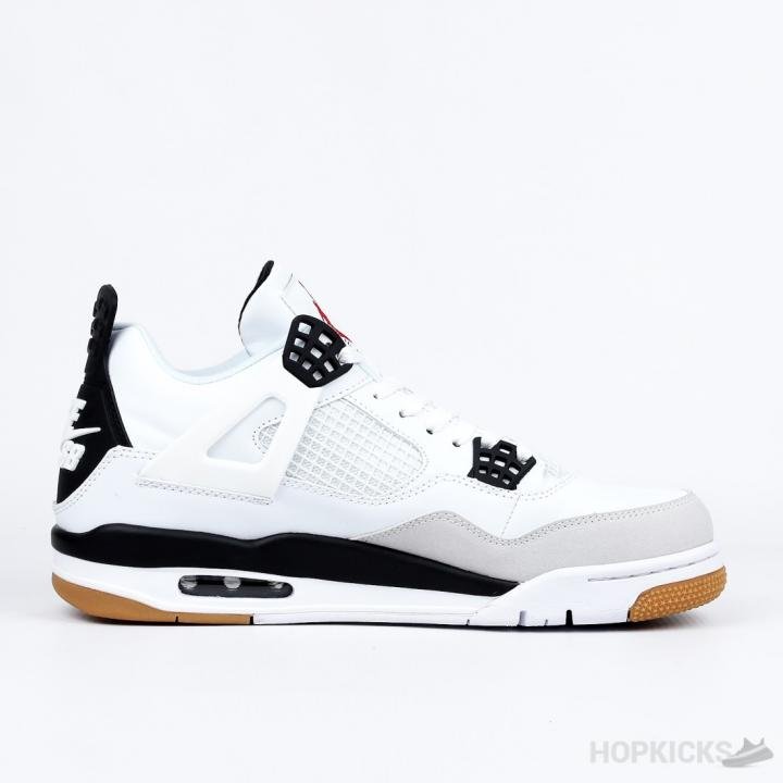 Jordan Nike Air Jordan 4 SB White Black Semi UA