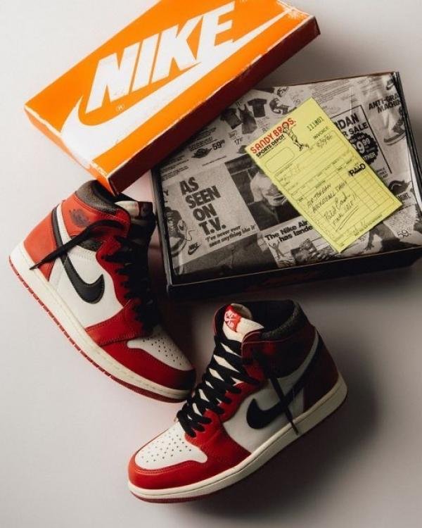 Jordan Nike Air Jordan 1 Lost & Found Semi UA - Image 3