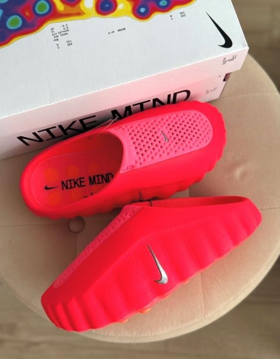 Buy Nike Mind 001 Mules In Solar Red Shoes Online in India - Bootery - Image 6