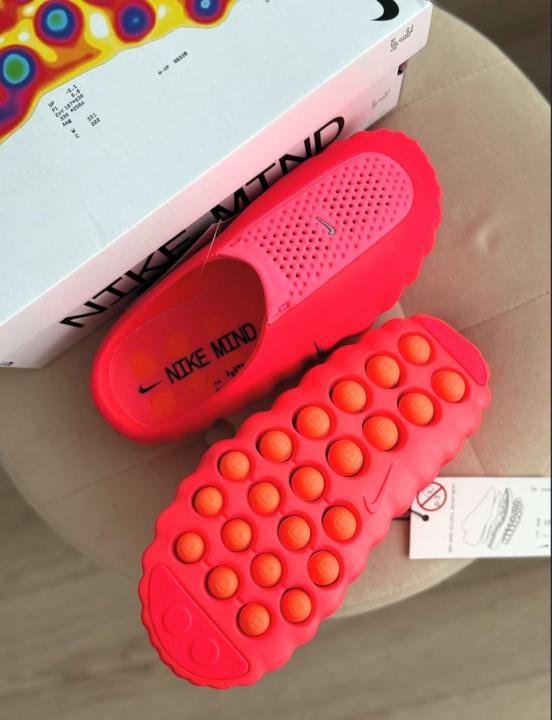 Buy Nike Mind 001 Mules In Solar Red Shoes Online in India - Bootery - Image 5