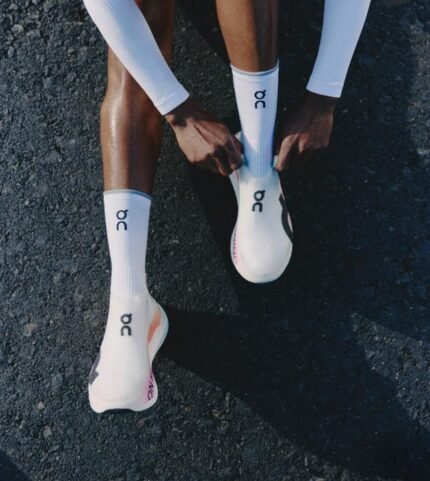 On Cloudboom Strike LS white Multi Shoes - Best Price Online - Bootery - Image 2
