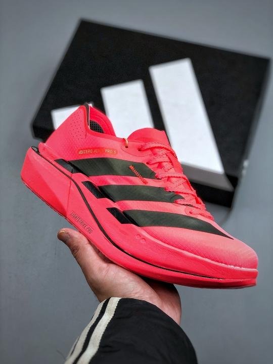 Adidas Adizero Adios Pro 5 Red running shoe - Image 6