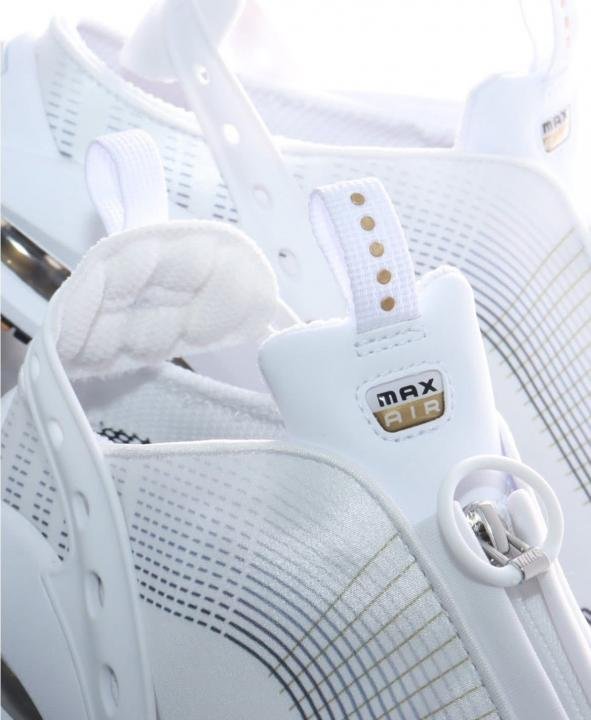 Buy Nike Air Max Craze White Gold Metallic Shoes Online in India - Bootery - Image 4