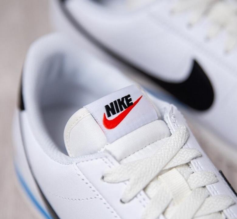 Buy Nike Cortez TXT White Blue Shoes Online in India - Bootery - Image 8