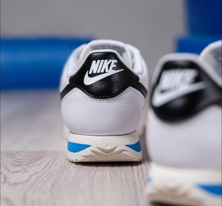 Buy Nike Cortez TXT White Blue Shoes Online in India - Bootery - Image 5