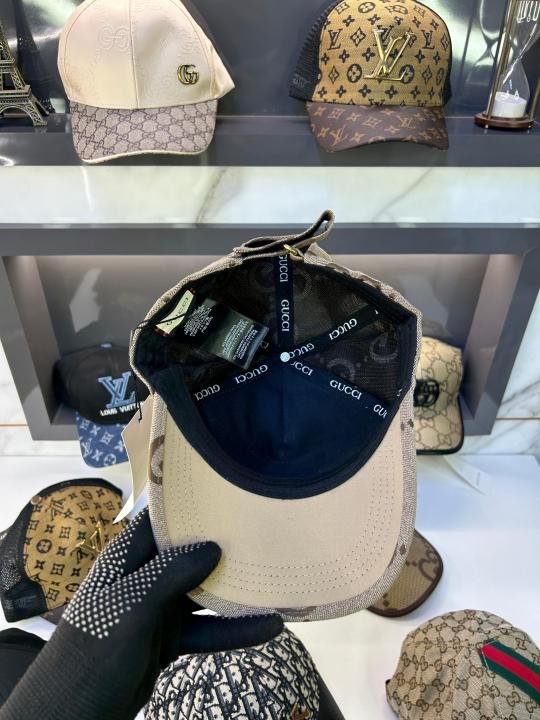 Gucci Monogram Print Premium Cap 2108 - Image 4