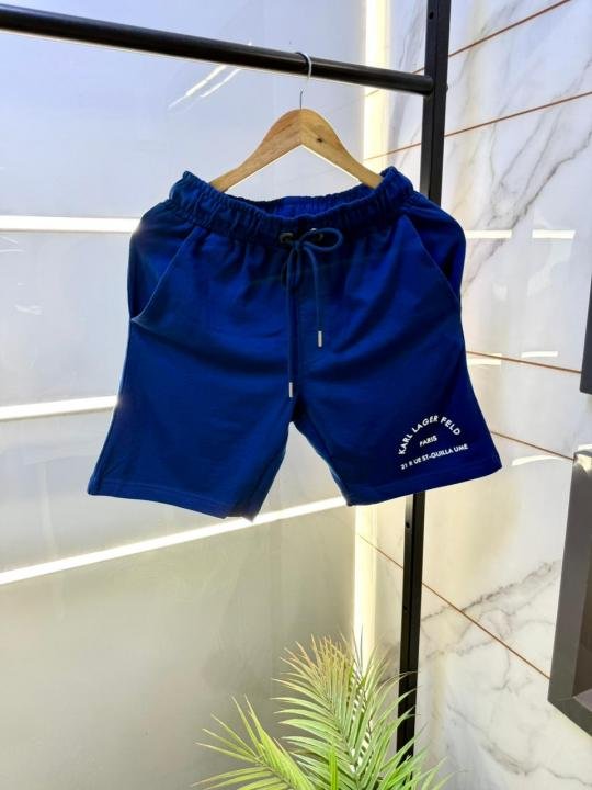 Buy Karl Lagerfeld Blue Premium Shorts F3544-bu Online in India - Bootery - Image 1