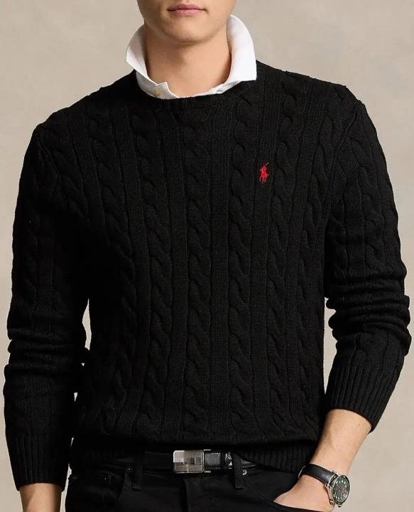 Buy Ralph Lauren Premium Cable Knit Sweater Online in India - Style 1 - Bootery - Image 5