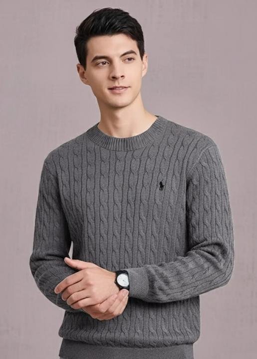 Buy Ralph Lauren Premium Cable Knit Sweater Online in India - Style 3 - Bootery - Image 5