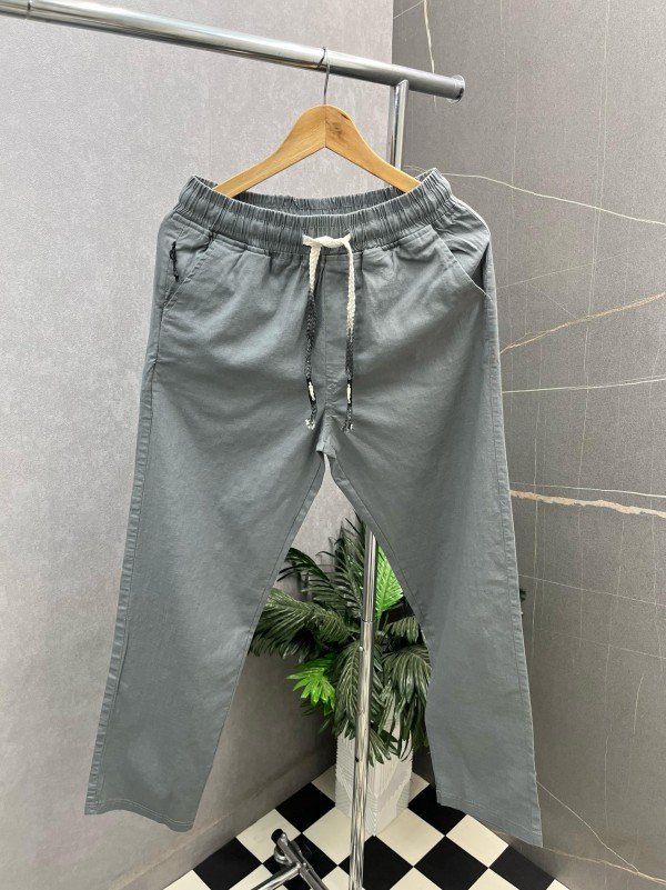 Zara Green linen pant 439 - Image 1