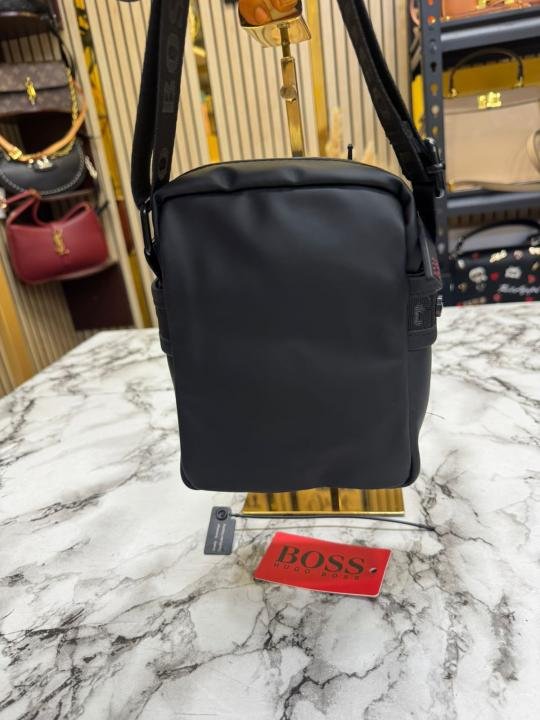 Hugo Boss Urban Compact Matrix Crossbody Side Bag - Image 2