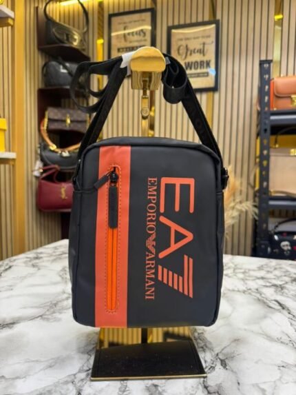 Buy Emporio Armani EA7 Vertical Logo Messenger Bag Online in India - Style 3 - Bootery