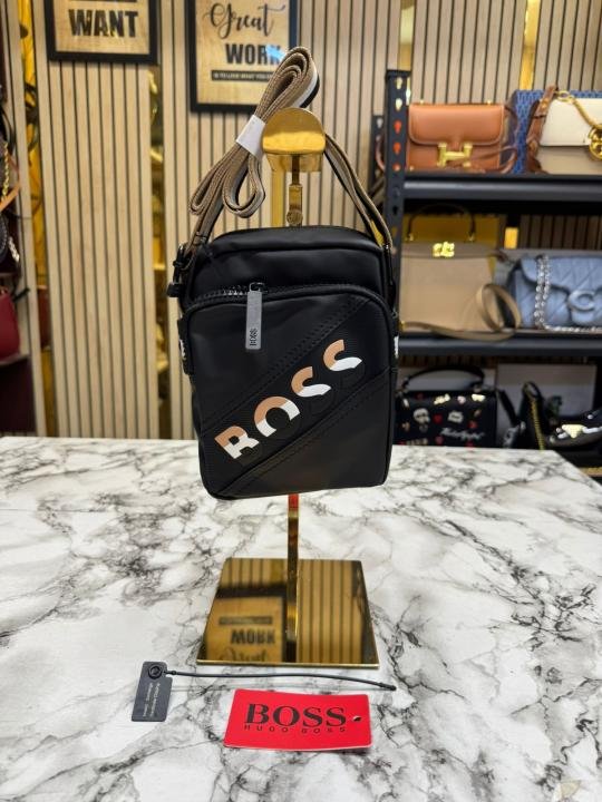 49117_6a02f5ea643480.jpg Hugo Boss Urban Compact Slash Crossbody Side Bag - Image 1