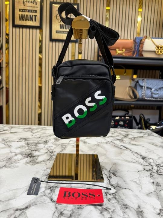 49118_6a02f5ce16ca80.jpg Hugo Boss Urban Compact Slash Crossbody Side Bag - Image 1