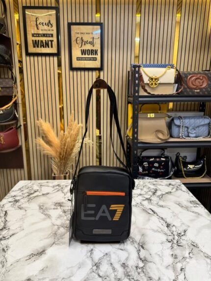 Emporio Armani EA7 Velocity Grid Crossbody Side Bag - Best Price Online - Style 1 - Bootery