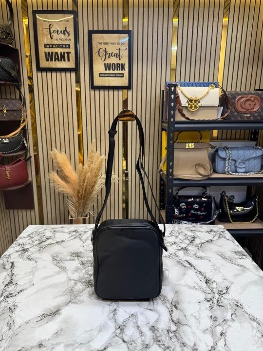 Emporio Armani EA7 Logo Velocity Mini Sling Side Bag - Image 2