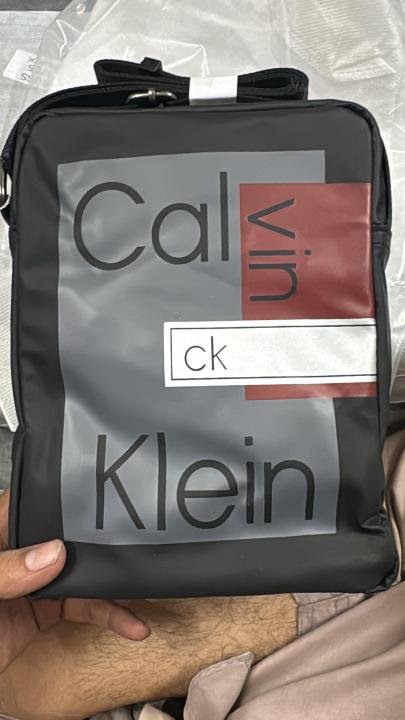 Calvin Klein Colorblock Logo Messenger Bag - Image 3