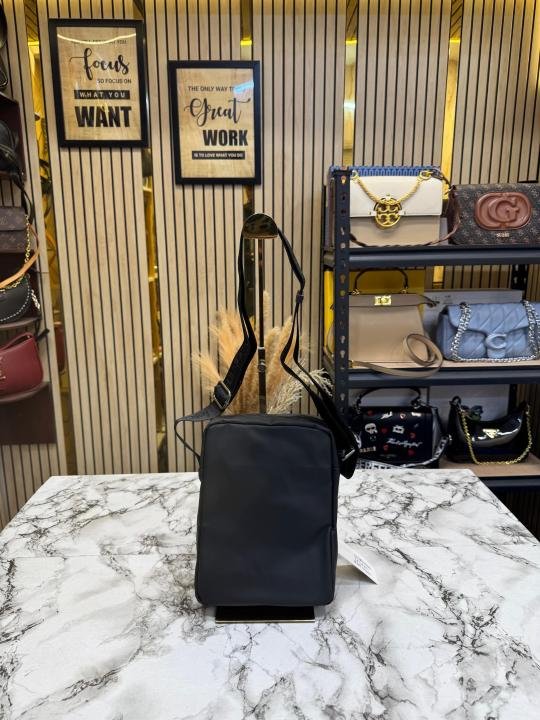 Calvin Klein Oversized CK Structured Logo Crossbody Bag - Image 4