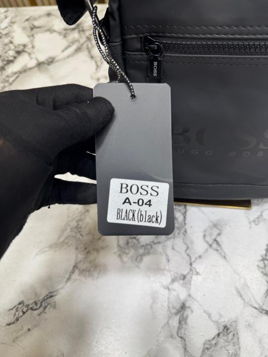 Hugo Boss Black Tonal Logo Crossbody Bag - Image 4