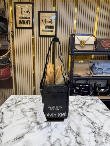 Calvin Klein Signature NY Logo Messenger Bag - Best Price Online - Bootery