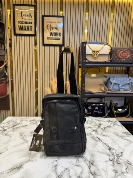 Buy Montblanc Messanger Pouch Casual Crossbody Bag Online in India - Bootery
