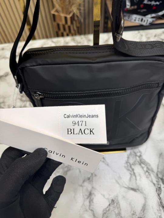 Calvin Klein CK Monogram Matte Crossbody Bag - Image 3