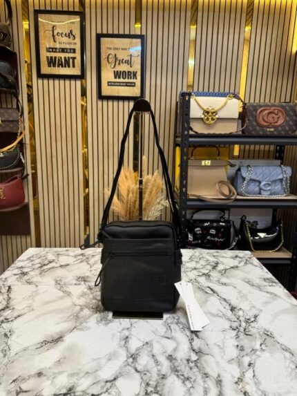 Buy Calvin Klein CK Mattle Black Crossbody Bag Minimal Urban Edition Online in India - Bootery