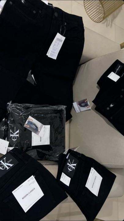 Calvin Klein Imported Black Super Premium Denim F2727-bl - Image 9