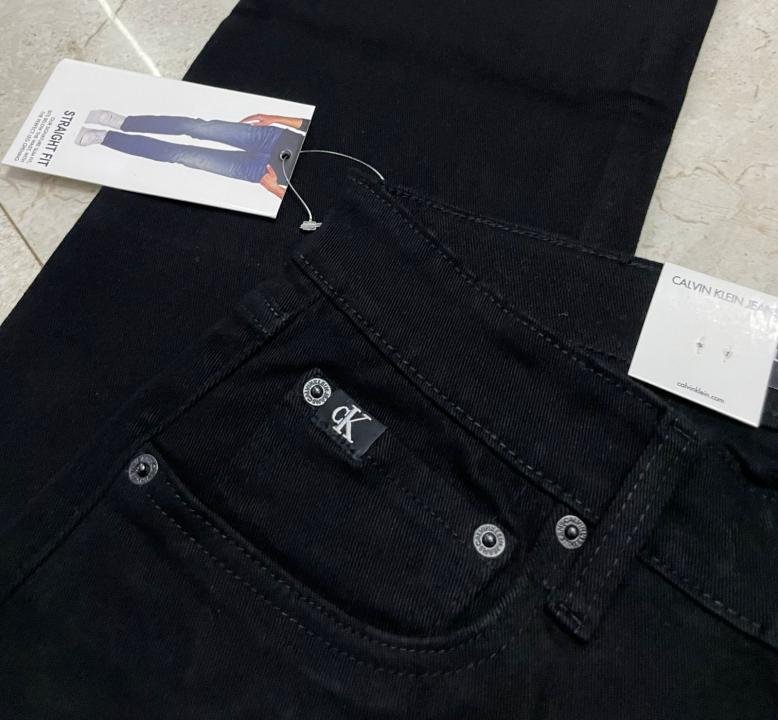 Calvin Klein Imported Black Super Premium Denim F2727-bl - Image 7