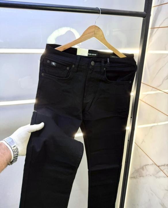 Calvin Klein Imported Black Super Premium Denim F2727-bl - Image 4