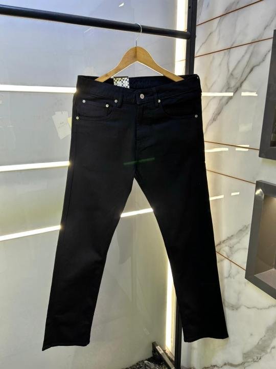 Coach Imported Black Super Premium Denim Jeans F3471-BL | Premium Clothing - Image 5
