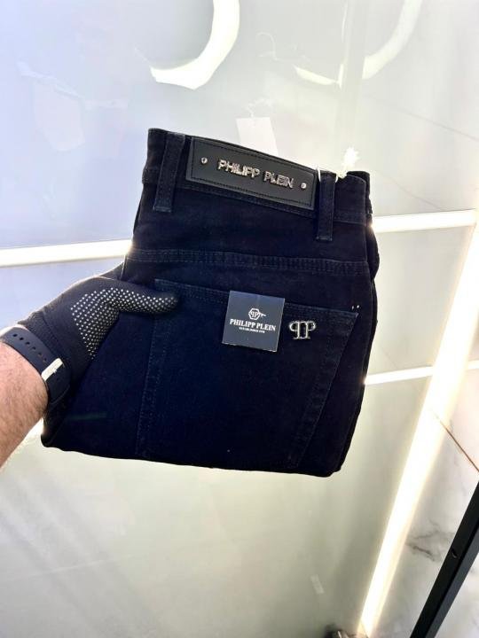 Philipp Plein Imported Black Super Premium Denim F2968-B1 | Premium Clothing - Image 5
