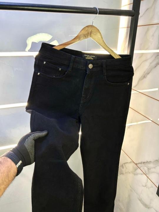 Philipp Plein Imported Black Super Premium Denim F2968-B1 | Premium Clothing - Image 3