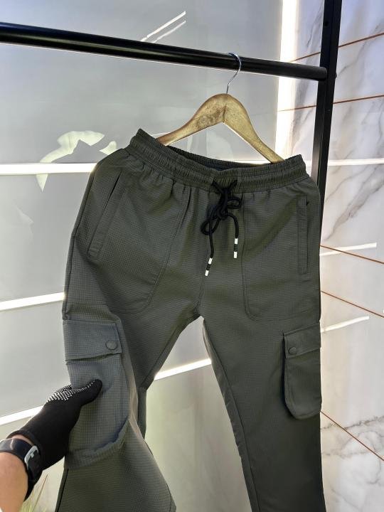 Zara  Dark Grey Imported Super Premium joggers F1820-DGY | Premium Clothing - Image 4