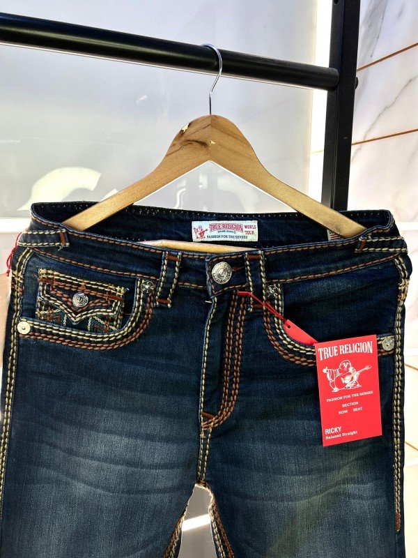 Buy True Religion Imported Super Premium Denim With Brand Box Packing And Carry Bag F2246-b2 Online in India - Bootery - Image 12