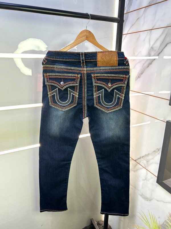 Buy True Religion Imported Super Premium Denim With Brand Box Packing And Carry Bag F2246-b2 Online in India - Bootery - Image 9