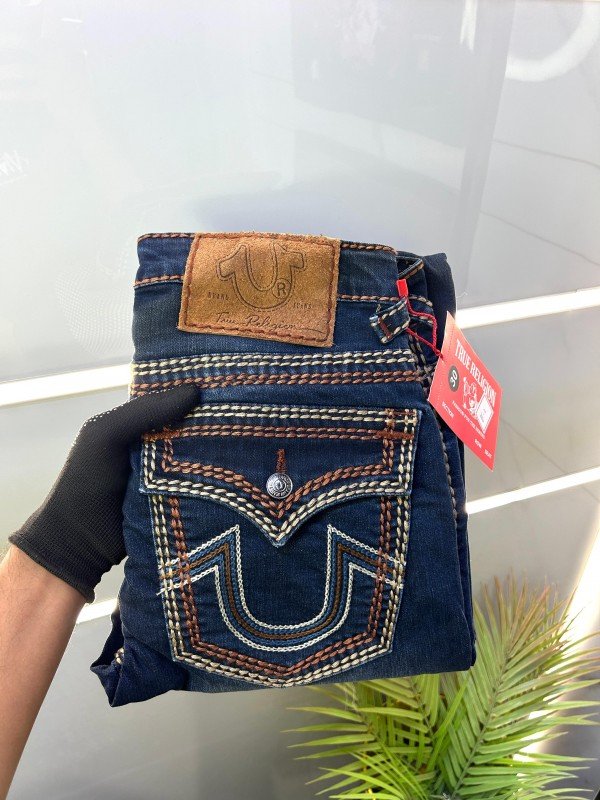 Buy True Religion Imported Super Premium Denim With Brand Box Packing And Carry Bag F2246-b2 Online in India - Bootery - Image 8