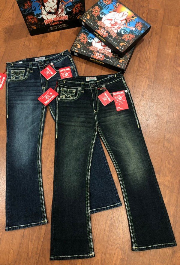Buy True Religion Imported Super Premium Denim With Brand Box Packing And Carry Bag F2246-b2 Online in India - Bootery - Image 6