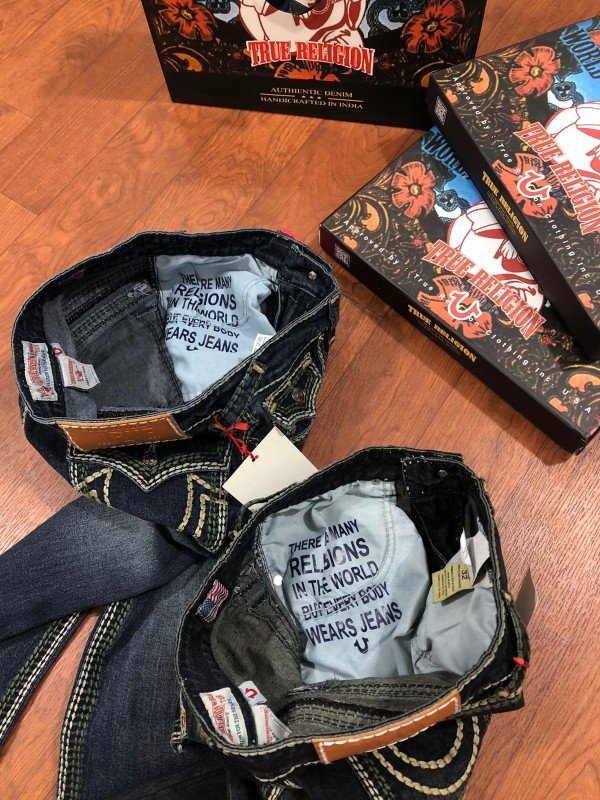 Buy True Religion Imported Super Premium Denim With Brand Box Packing And Carry Bag F2246-b2 Online in India - Bootery - Image 5