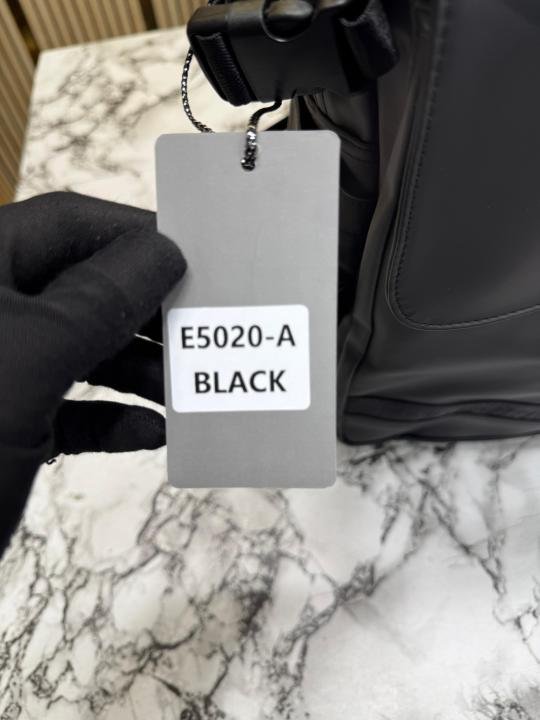 Emporio Armani Matte Black Premium Backpack Executive Travel Edition (E5020-A) | Premium Accessories - Image 3