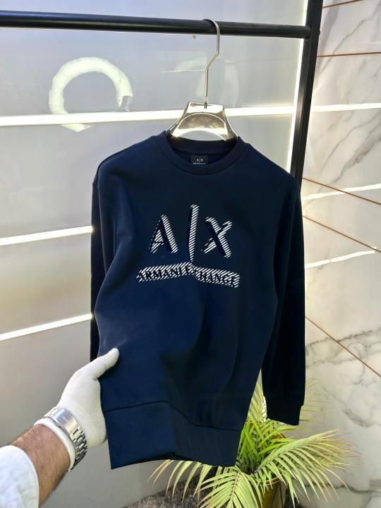 Buy Armani Exchange Imported Navy Super Premium Sweatshirts F3397-ny Online in India - Bootery - Image 9